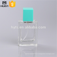 30 ml vente chaude carré forme verre bouteille parfum